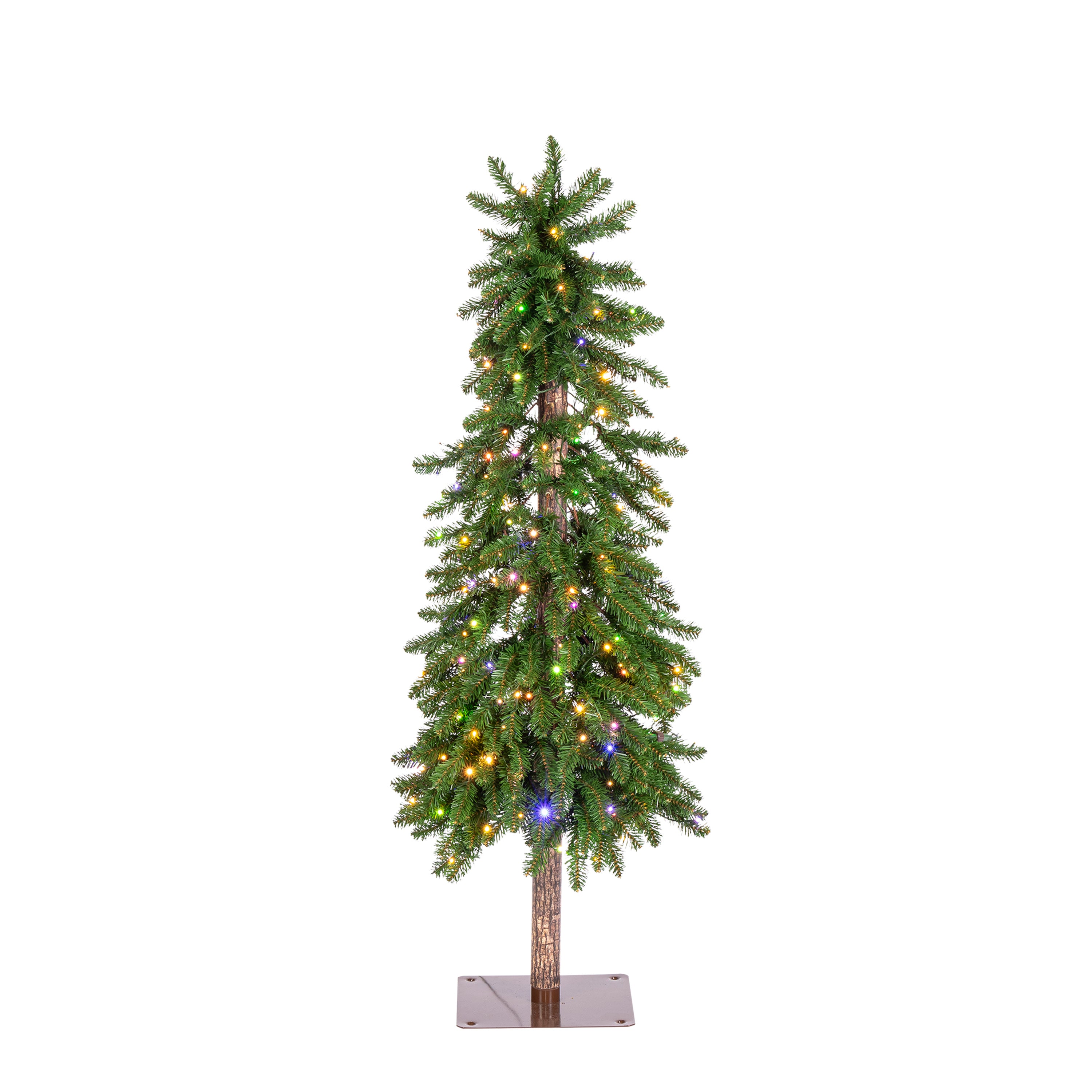 Sterling Stunning 5 Foot Prelit Alpine Tree with Dual Color LED Lights